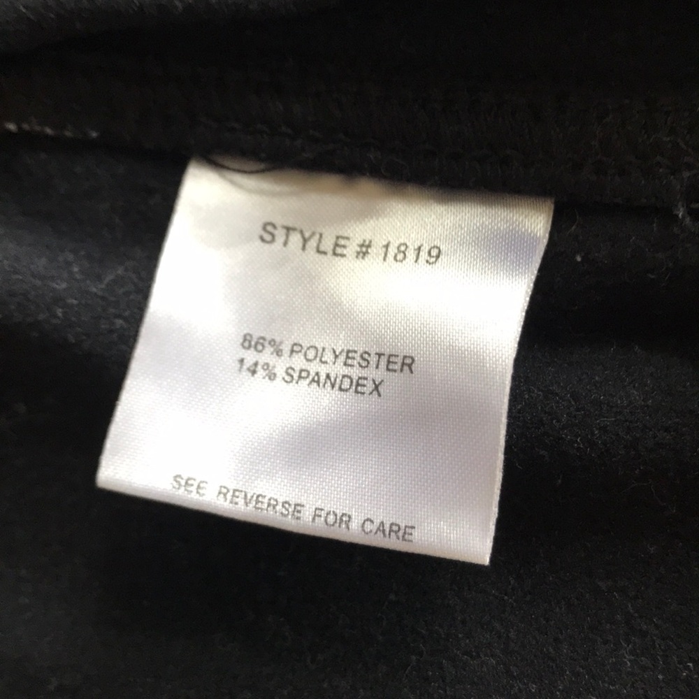 Bellwether women Black Zip Biker Jacket M - Picture 11 of 11